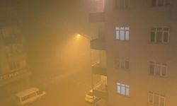 Iğdır'da Gece Yarısı Başlayan Yoğun Sis Hayatı Olumsuz Etkiledi: Görüş Mesafesi 5 Metreye Düştü!