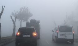Bu sabah erken saatlerde oluşan yoğun sis ulaşımı olumsuz etkiledi