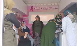 Ağrı'da gezici kanser tarama aracı köy köy dolaşarak kadınlara ücretsiz hizmet sunuyor