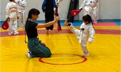 Ağrı’da taekwondo çalışmaları geleceğin sporcularını yetiştiriyor