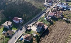 Altyapı bitti, asfalt serimi başladı