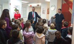 Ana sınıfı öğrencileri bankada tasarrufla tanıştı