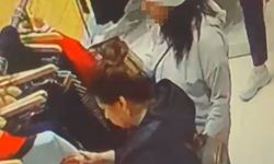 Cep telefonu hırsızı kadın kamerada