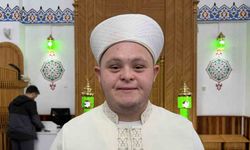 Down sendromlu Fırat’ın camideki vaazı ilgi gördü