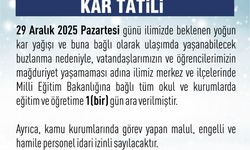 Eğitim-öğretime 1 gün ara verildi