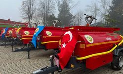 Gölyaka’da köylülere su tankeri kredisi tahsisi yapıldı.