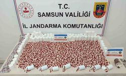Jandarma tarafından 7 bin uyuşturucu hapla yakalandı