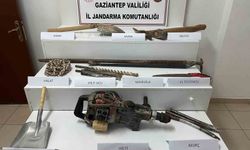 Kaçak kazı yapan 4 şahsı  yakalandı