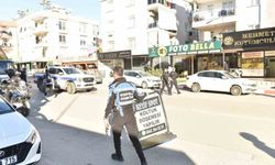 Kaldırımları işgal eden 18 işletmeye ceza