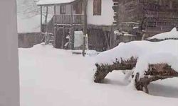 Kar yağışı: Yüksek kesimlerde 30 santime ulaştı