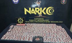 Karaman'da 2 bin 721 adet sentetik hap ele geçirildi: 4 tutuklama