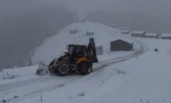 Kastamonu’da kar yağışı etkili oldu