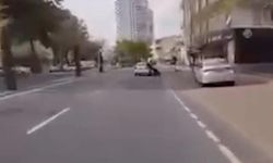 Motosiklet sürücüsünü düşürdü: 1 gözaltı