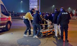 Otomobille motosiklete çarpıştı: 1 ağır yaralı