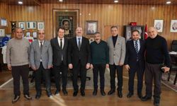 Rektör Hacımüftüoğlu, DAGC ve DGF yönetimini kabul etti