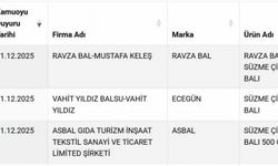 Süzme balda sahtecilik: 3 firma listeye eklendi