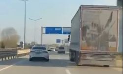 Tır şoförünü silah doğrultup durdurdular