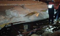 Van'da ahır çöktü, 5 küçükbaş hayvan telef oldu