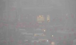Yoğun sis etkili oldu