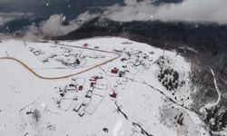 Yüksek kesimleri karla kaplandı