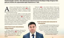 KARABAĞ’DAN KARS’A EKONOMİK KORİDOR