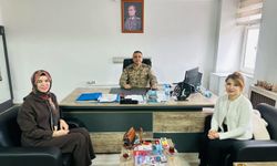 Yeşilay Iğdır Şubesi’nden İl Jandarma Komutan Yardımcısı Albay İlkay Gül’e Ziyaret