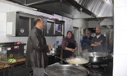 Iğdır Milli Eğitim Müdürü Fen Lisesi Yemekhanesini Denetledi