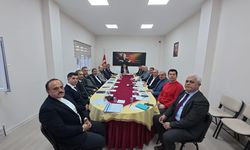 Genel Sekreter Akkuş Birim Müdürleriyle Değerlendirme Toplantısı Yaptı