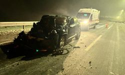 Iğdır’da Korkutan Kaza: Jip Tıra Arkadan Çarptı!