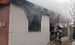 Akyumak Köyü’nde Ev Yangını