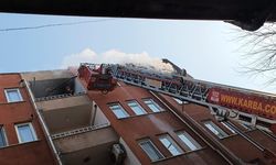 Cumhuriyet Mahallesi’nde Apartman Yangını
