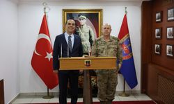 Vali Taşolar’dan İl Jandarma Komutanlığına Ziyareti
