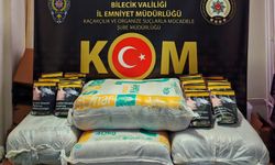 123 kilo kaçak tütün ele geçirildi