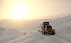 Ağrı'da 110 köy yolu ulaşıma kapandı