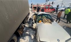 Ağrı'nın Patnos ilçesinde trafik kazası: 1'i ağır 2 yaralı