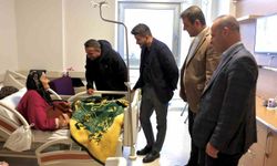 Akçadağ Belediye Başkanı Ulutaş'tan hastane ziyareti