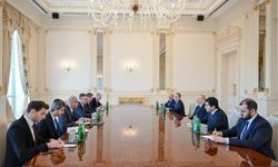 Aliyev, İsrail Dışişleri Bakanı Saar'ı kabul etti