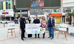 Burhaniye'de üniversitelilerden anlamlı bir proje