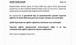 Buzlanma nedeniyle taşımalı eğitime 1 gün ara verildi