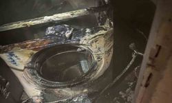 Çamaşır makinesi evi küle çevirdi