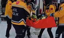 Giresun'da 79 yaşındaki hastanın imdadına arazi tipi ambulans yetişti