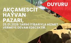 Hayvan pazarı 4 ay sonra yeniden hizmete açılacak