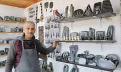 Hobi olarak başladığı mesleğinde 25 yıldır ekmeğini taştan çıkarıyor