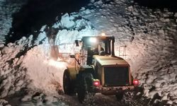 Kapanan grup köy yolları ulaşıma açıldı