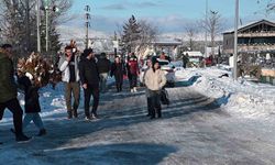 Kar sonrası vatandaşlar Türkiye'nin ilk milli parkına akın etti