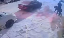 Kardan adama kafa attı