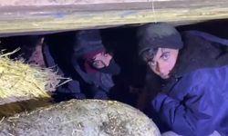 Kars'ta saman balyaları arasından kaçak göçmen çıktı: 1 tutuklama