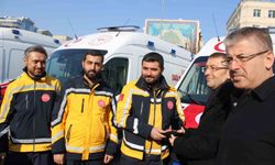 Kayseri'de 12 ambulans daha hizmete başladı
