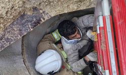 Kuyuya düşen vatandaş yaralandı