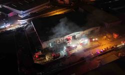 Mobilya fabrikasında yangın